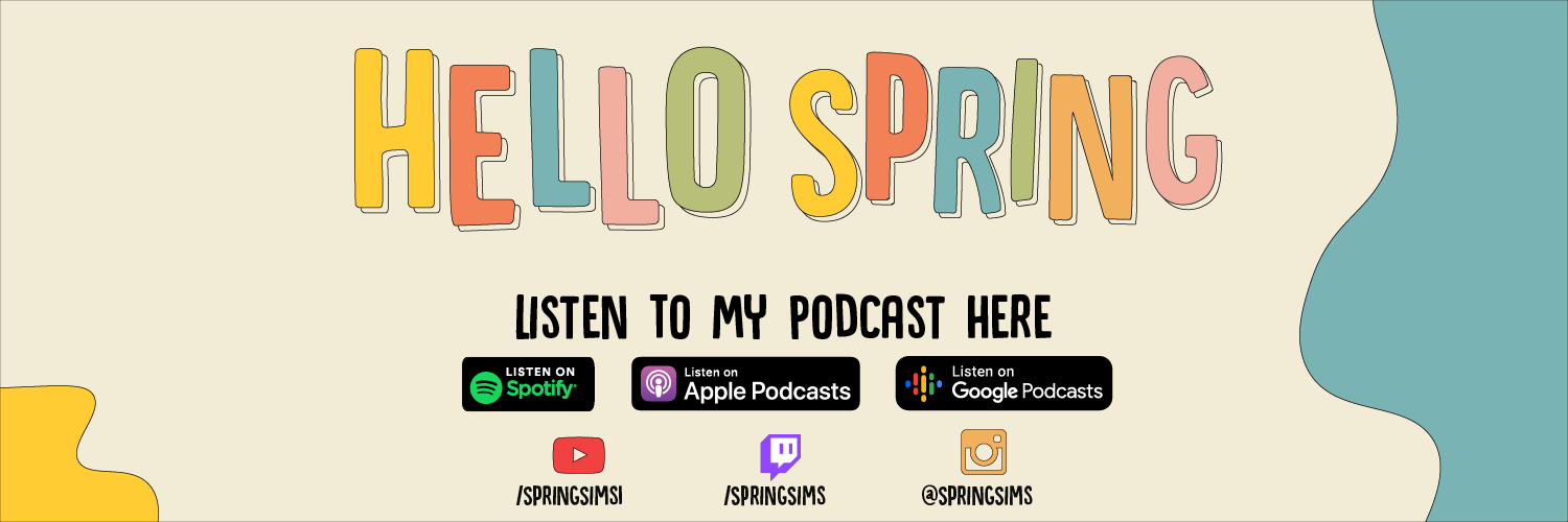 🌻 Stephen J Works || SpringSims 🌻's banner