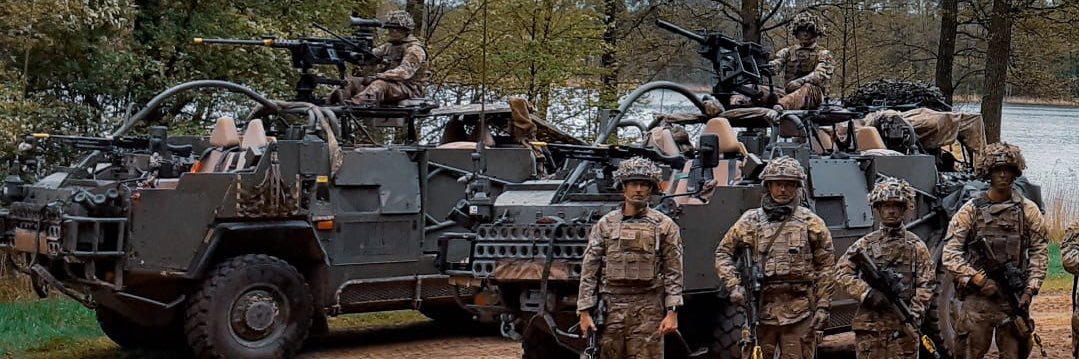 The Light Dragoons banner