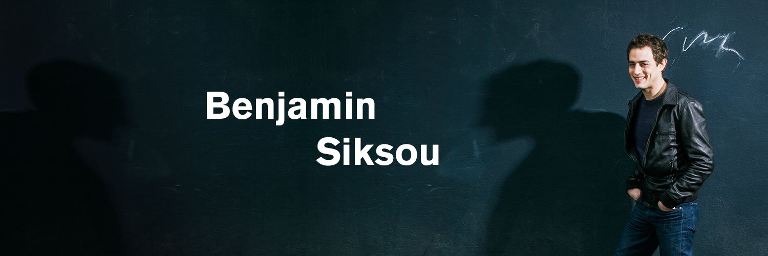 Benjamin_Siksou's profile banner image