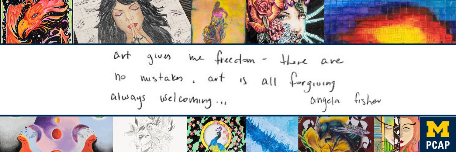 Prison Creative Arts Project banner