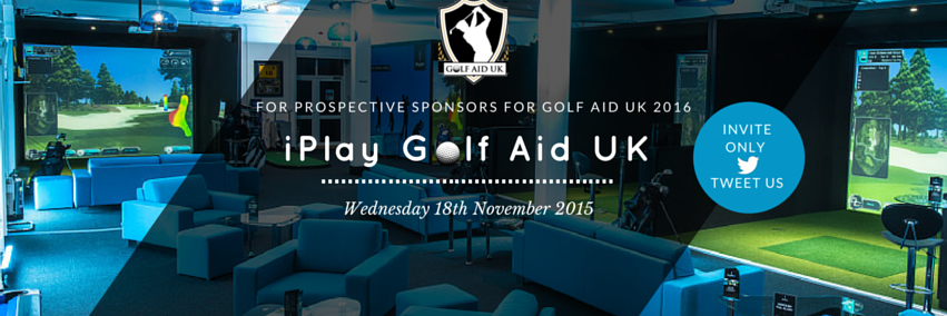 Golf Aid UK banner
