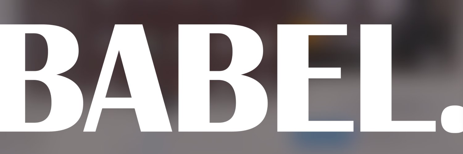 Babel Magazine banner