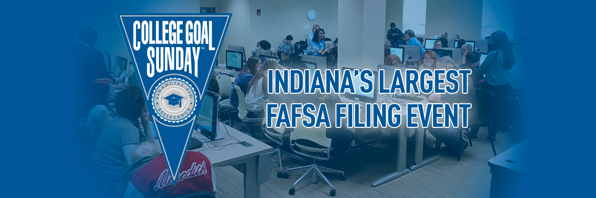 College Goal Sunday banner