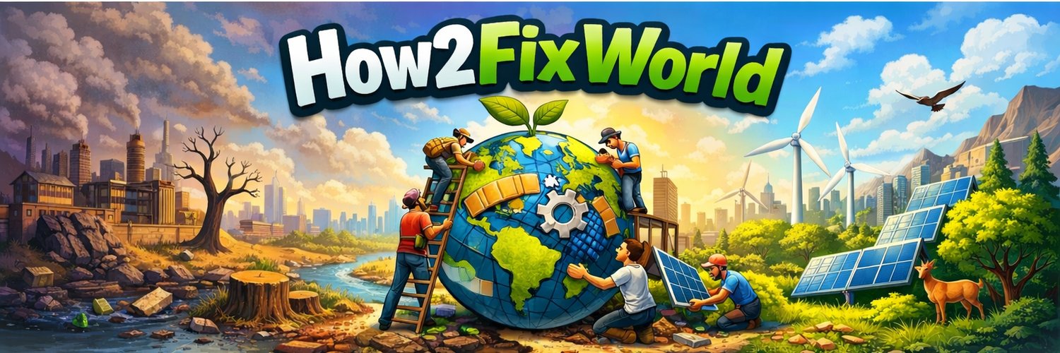 How2FixWorld's profile banner image