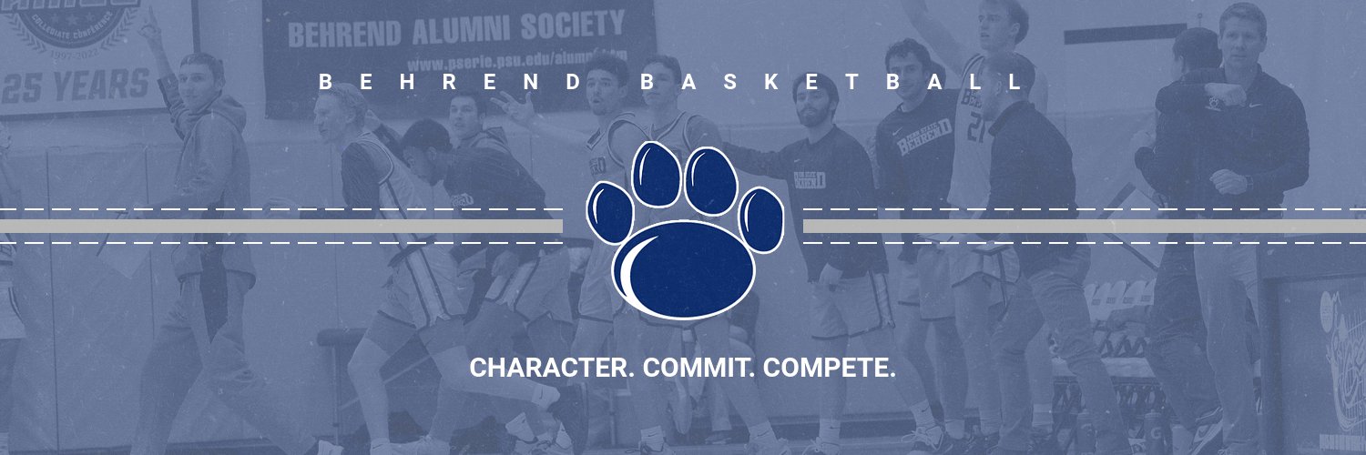 Behrend Basketball banner