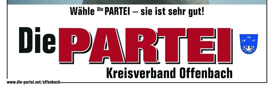 Die PARTEI Offenbach📯 banner