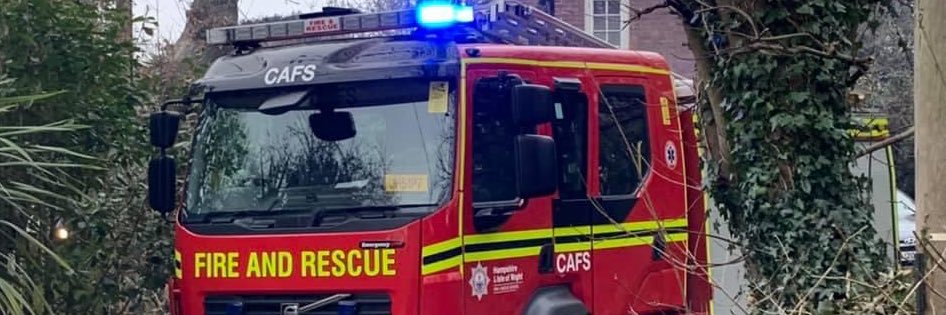 New Milton Fire Stn banner