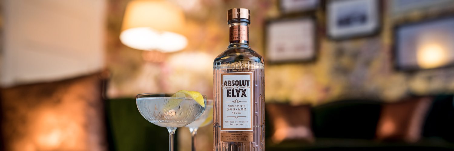 Absolut Elyx Vodka banner