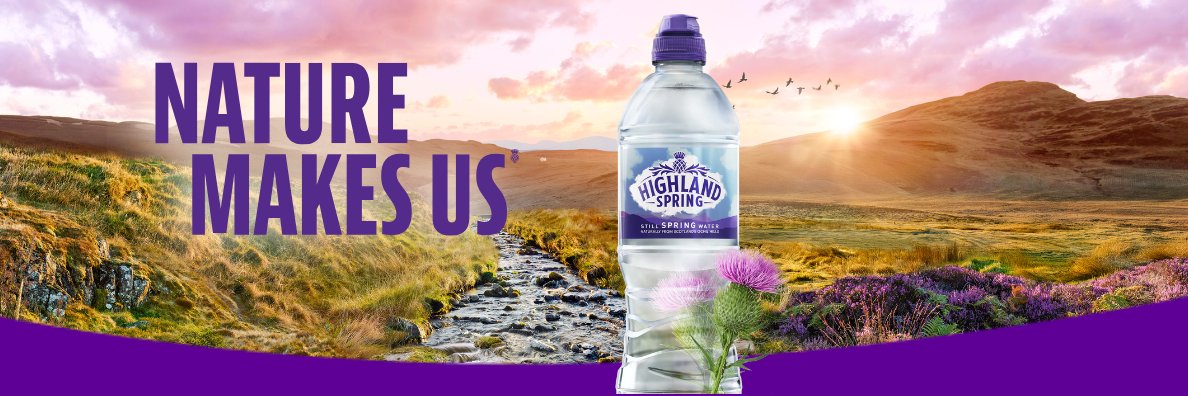 Highland Spring banner