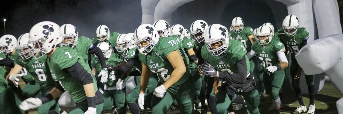 CCHS Fighting Irish banner