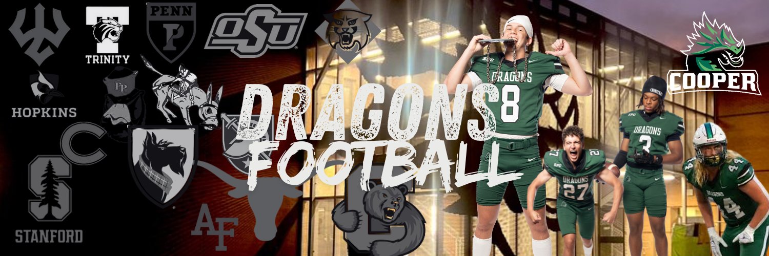 John Cooper Dragon Football banner