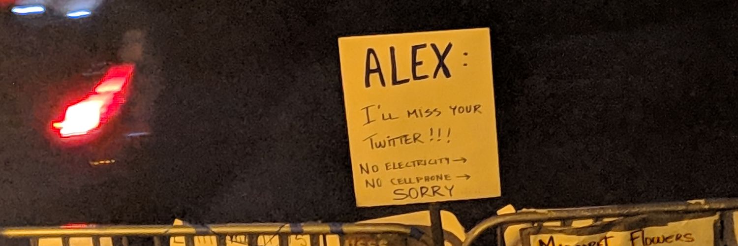 Alex Rubinstein's banner