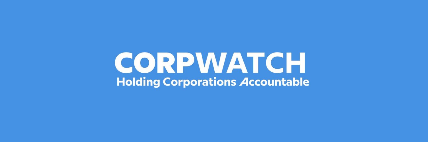 CorpWatch banner