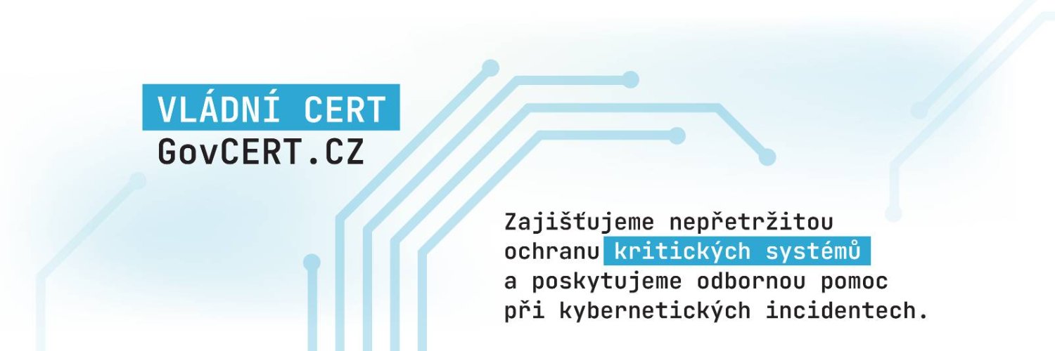 GovCERT.CZ (@GOVCERT_CZ) / Posts / X