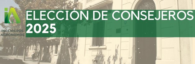 Colegio Ingenieros Agrónomos de Chile banner