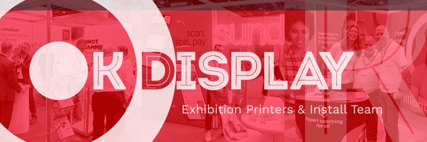 K Display - Exhibition & Display Graphics banner
