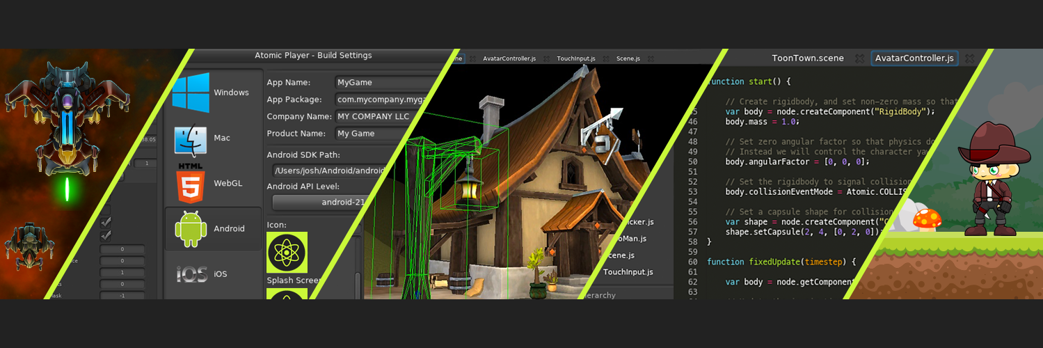AtomicGEngine's profile banner image