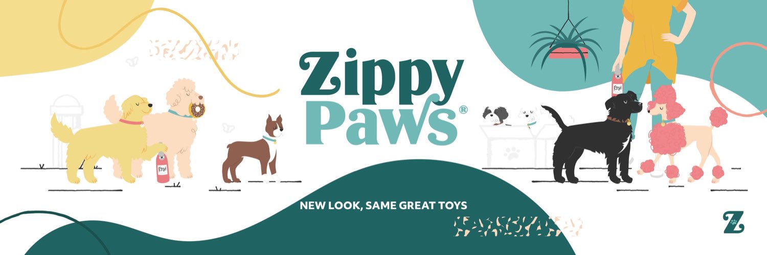 ZippyPaws Dog Toys banner