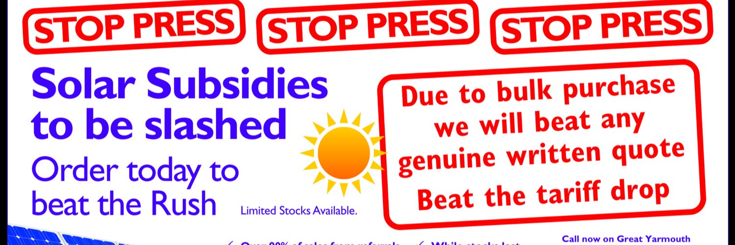 AnglianSolarPan's profile banner image