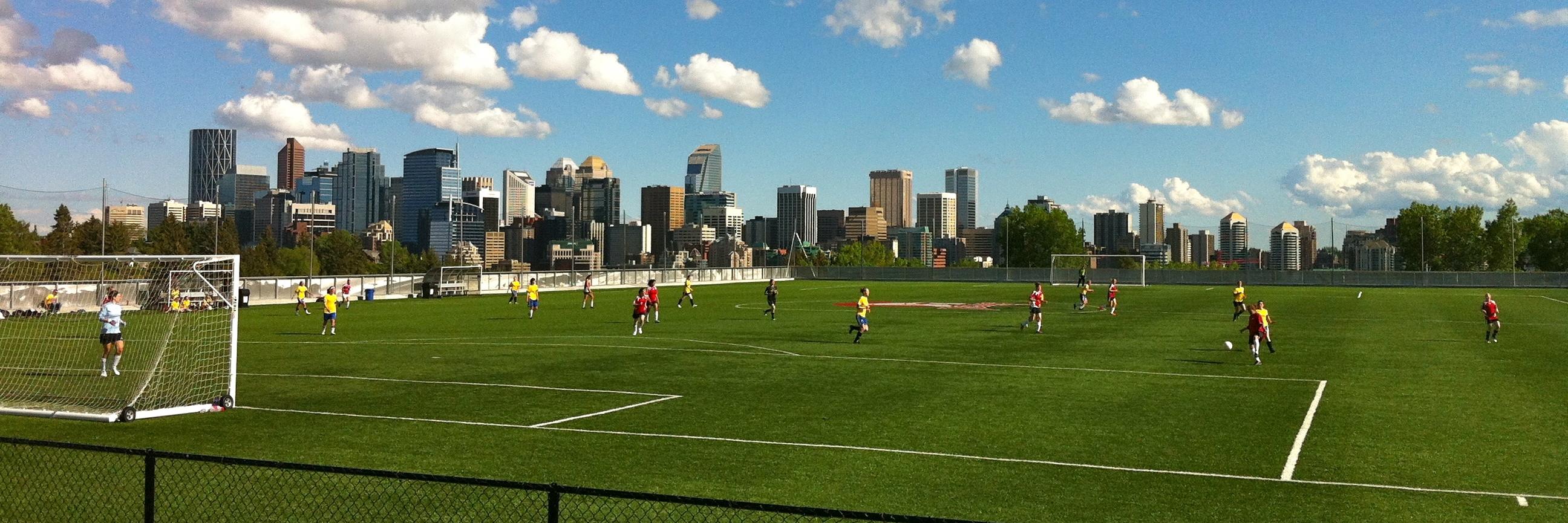 Calgary Cavalry FC banner
