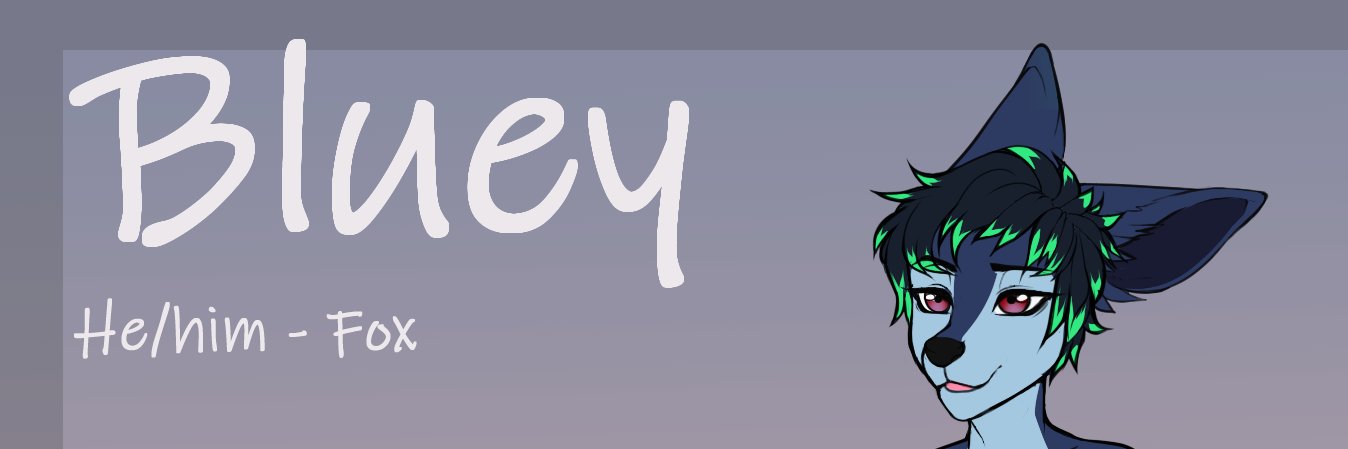 BlueyDaFox's profile banner image