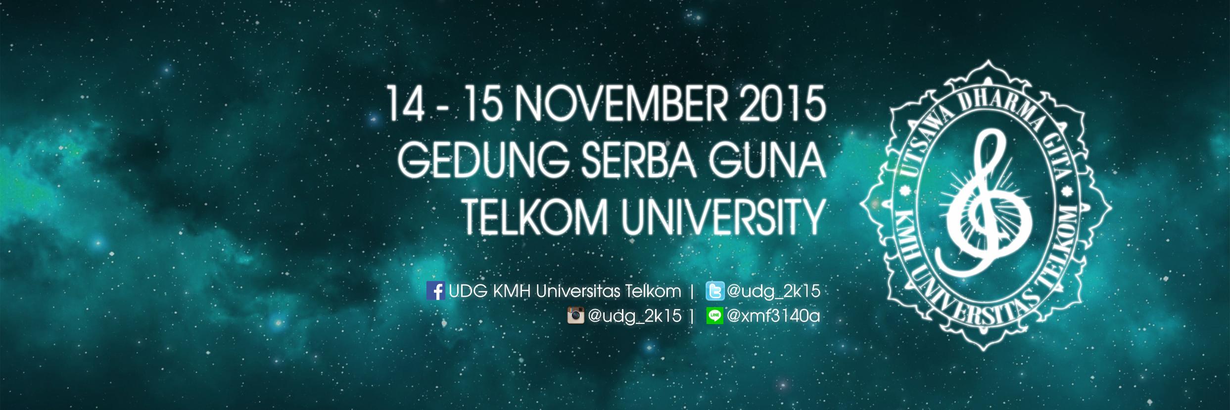 UDG TelkomUniversity banner