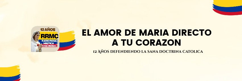 RADIO ROSA MISTICA COLOMBIA banner