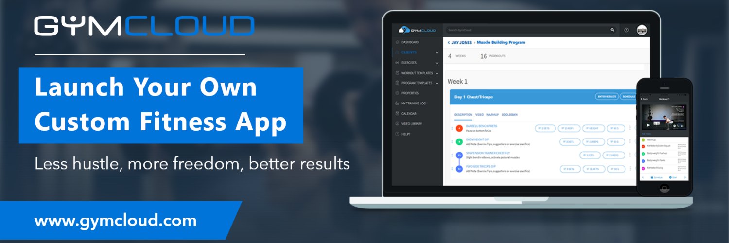 gymcloud's profile banner image