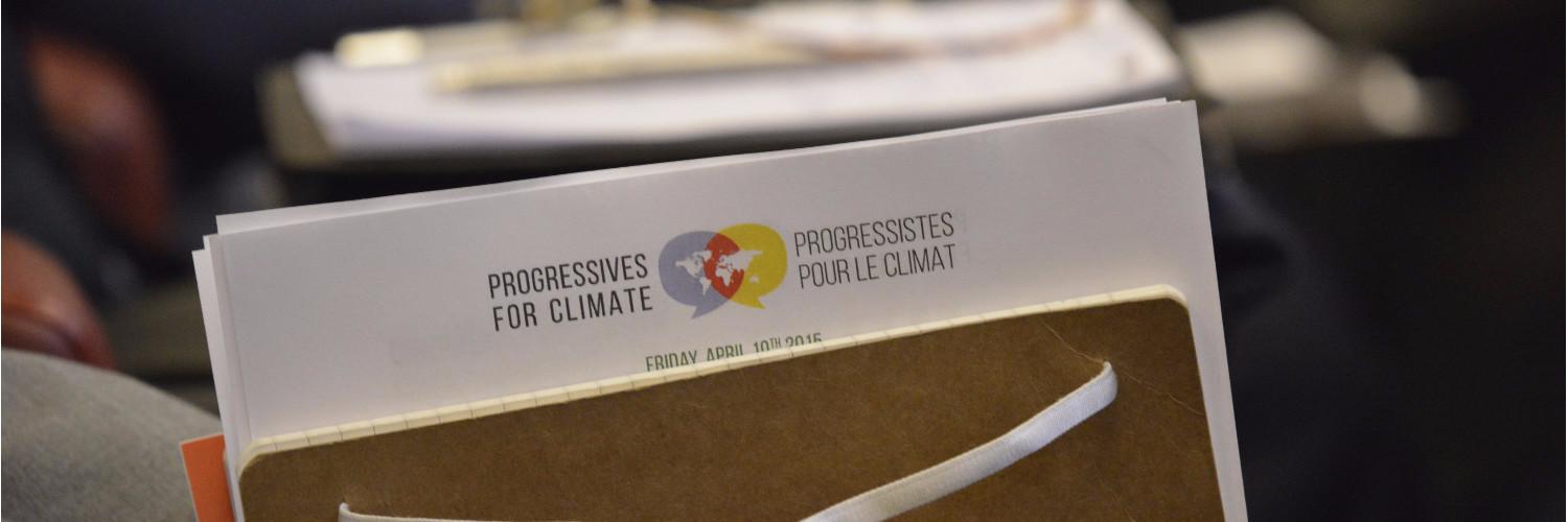 Progressives4climate banner