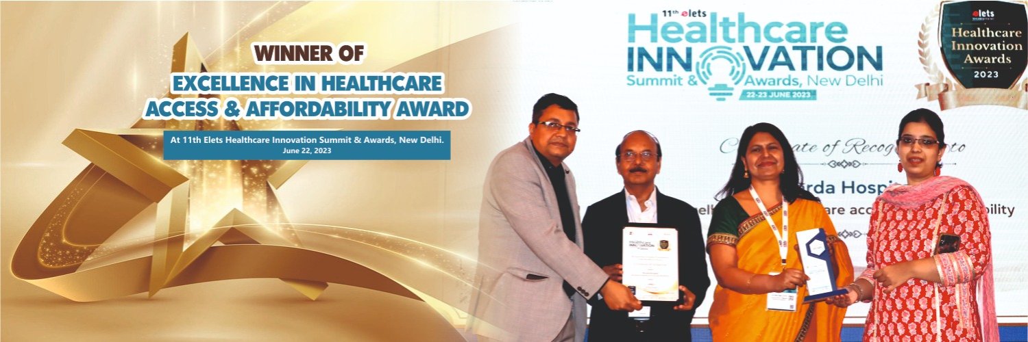 Sharda Hospital banner