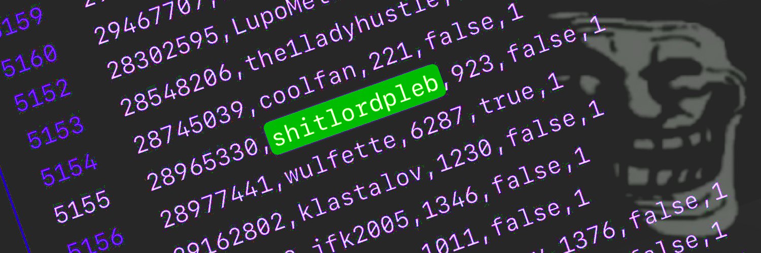 shitlordpleb's profile banner image
