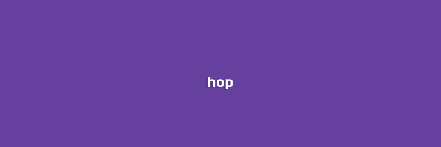 Hop banner