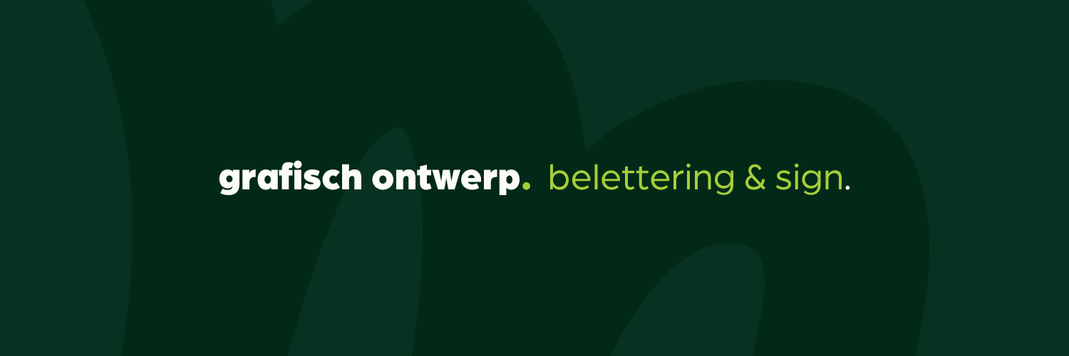 Mindmade. grafisch ontwerp / belettering & sign banner