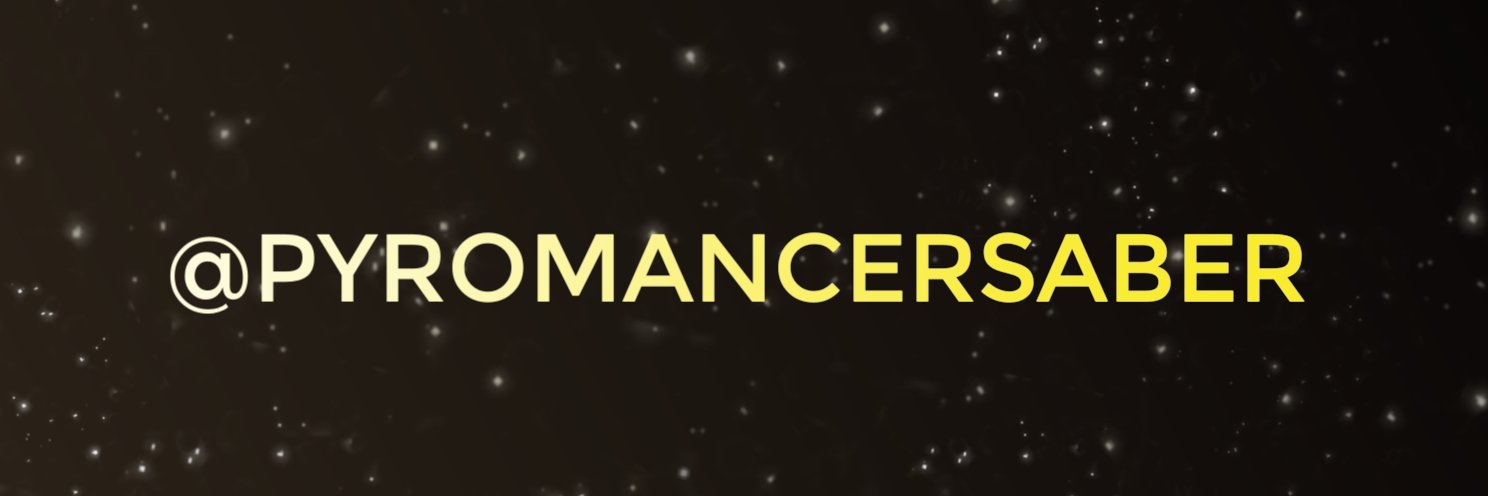 Pyromancersaber's profile banner image