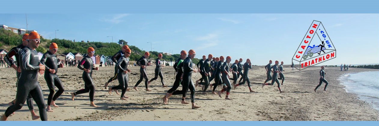Clacton Triathlon banner
