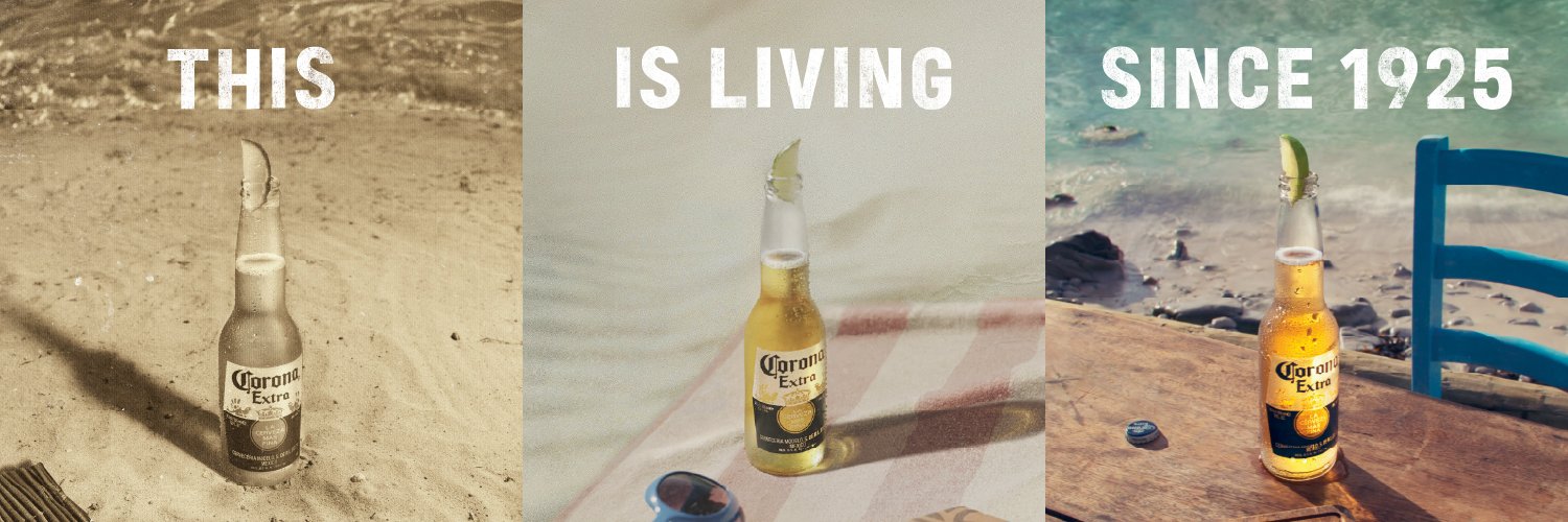 Twitter banner for @corona
