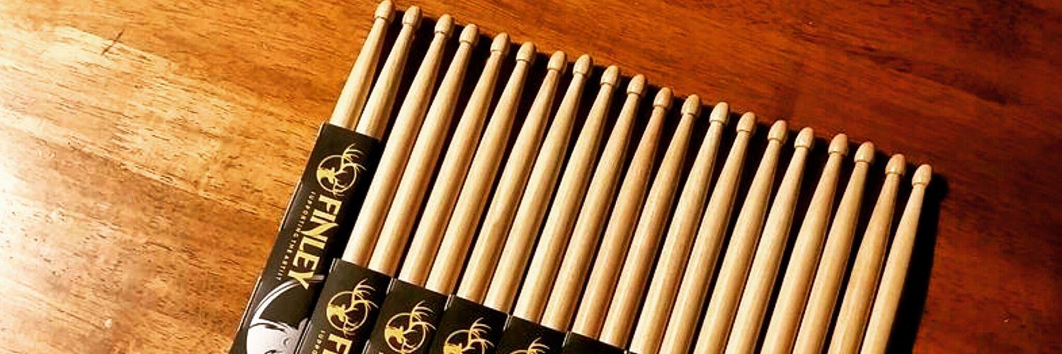 Finley Drumsticks banner