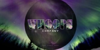WHOOPS COMPANY banner