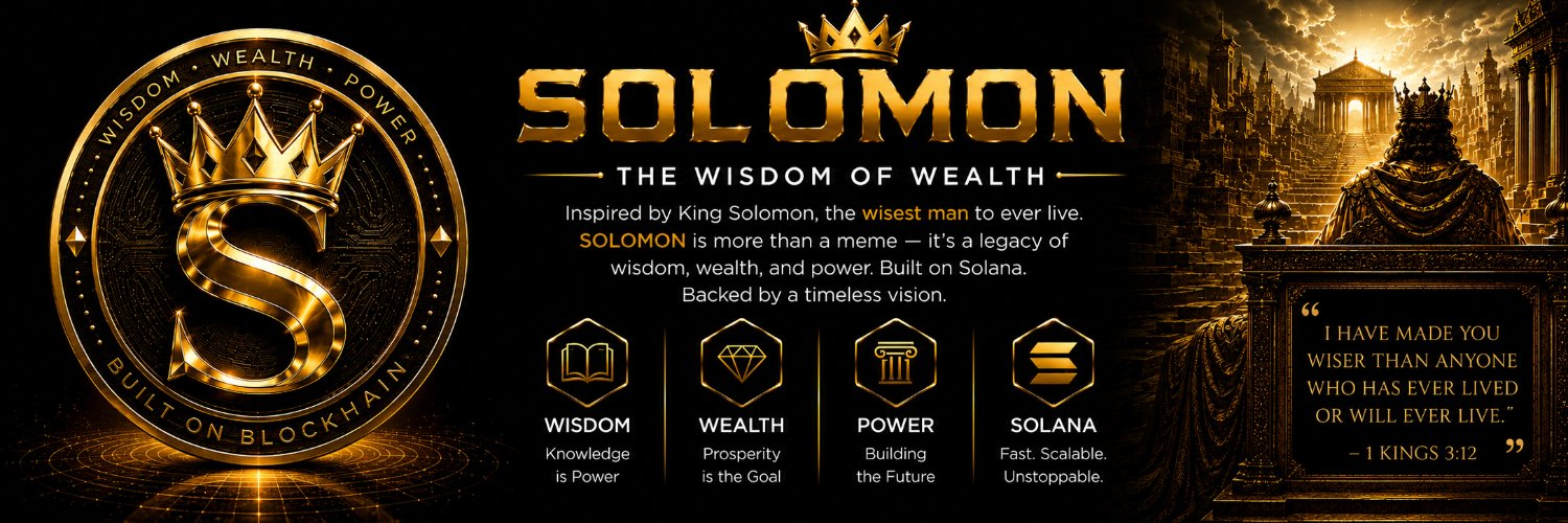 Solomon coin banner