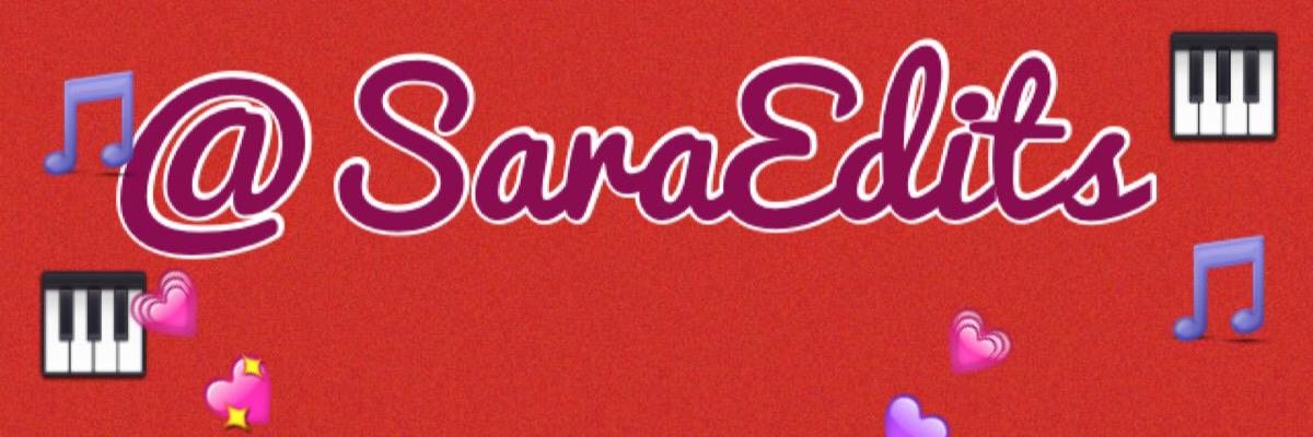 SaraEdits's profile banner image
