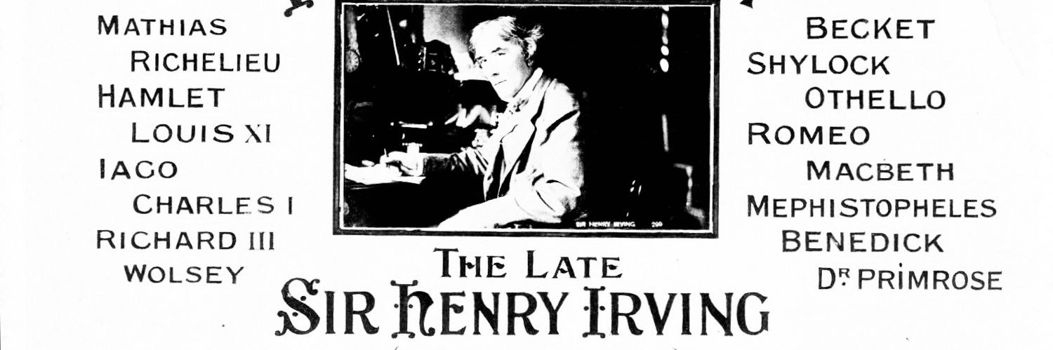 The Irving Society banner