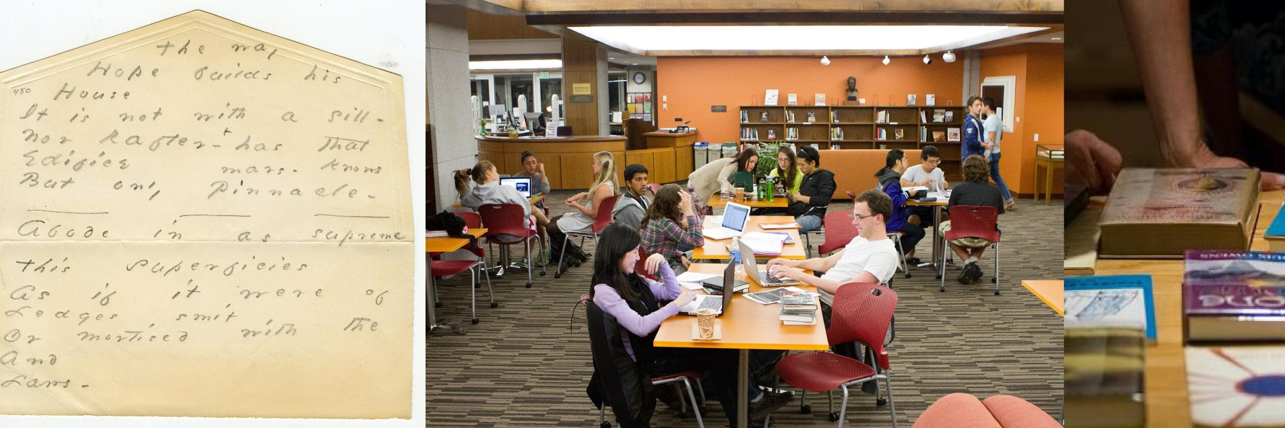 Amherst College Library banner