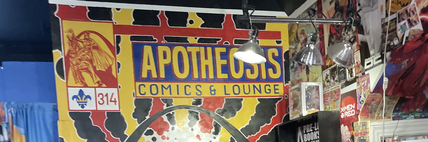 Apotheosis Comics & Lounge banner