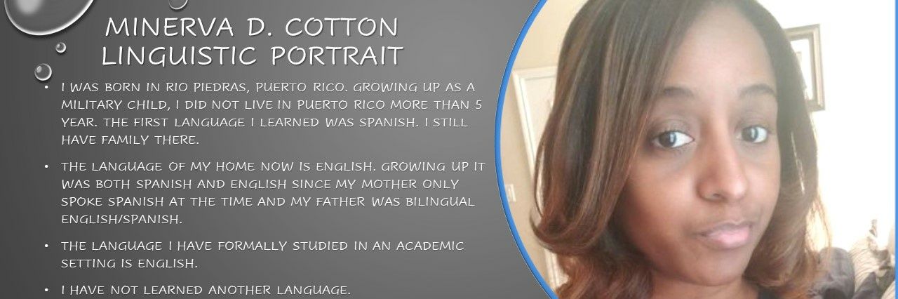 Minerva Cotton, M.Ed banner