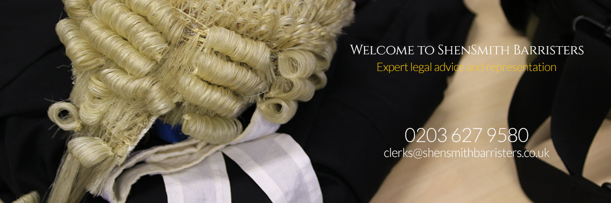 ShenSmith Barristers banner