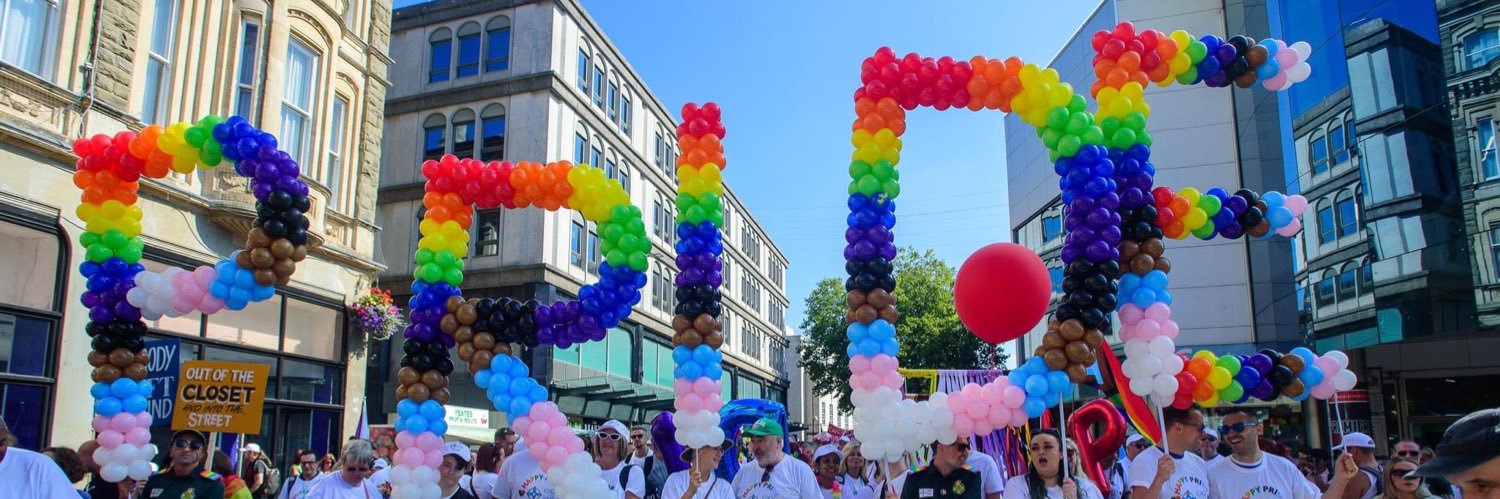 Pride Cymru banner