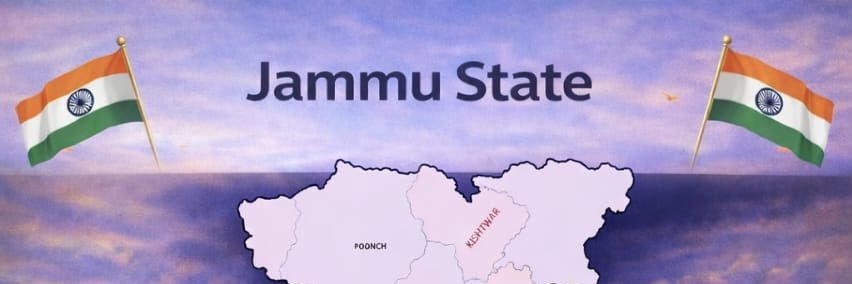 Separate Jammu State banner