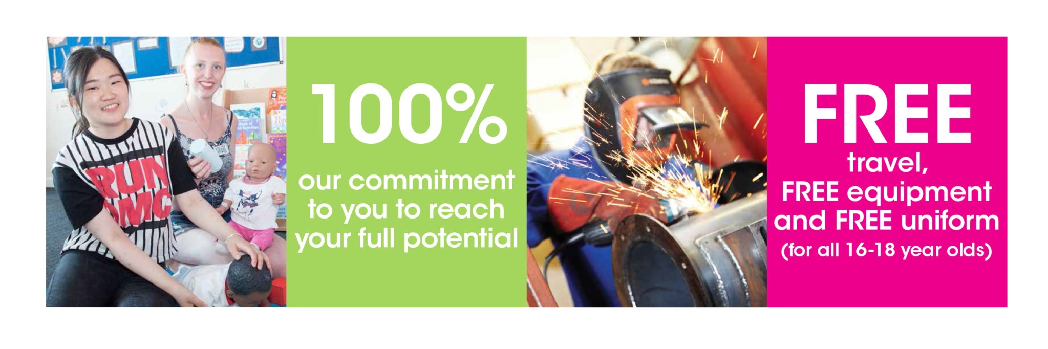 Derwentside College banner