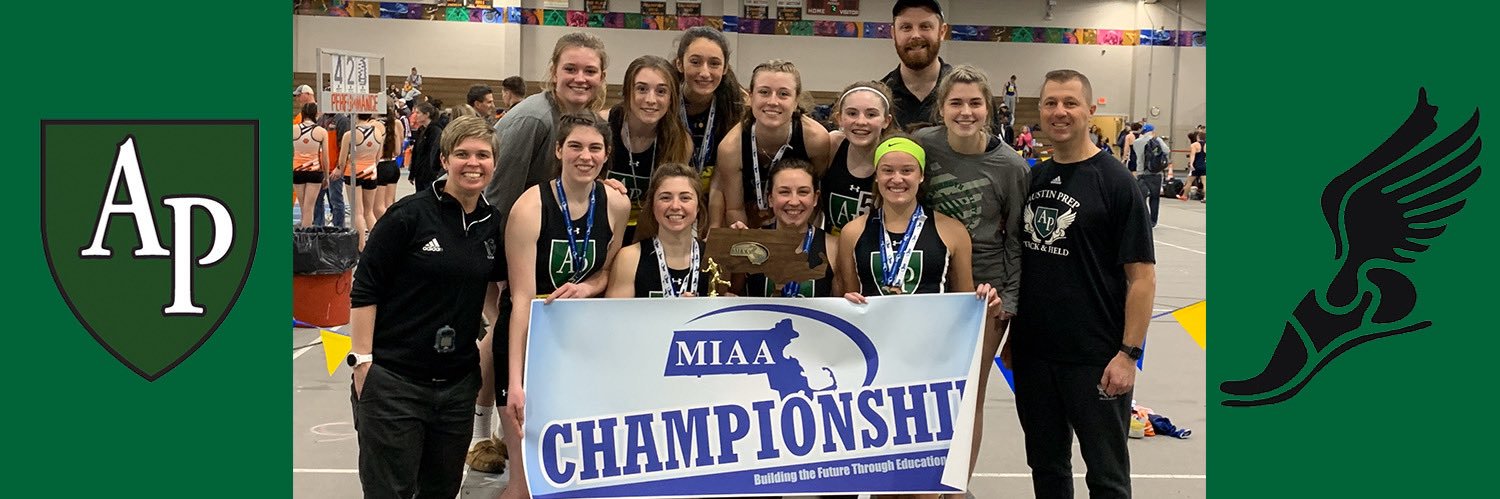 Austin Prep XC / Track & Field banner