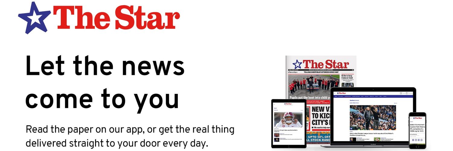 The Star, Sheffield banner